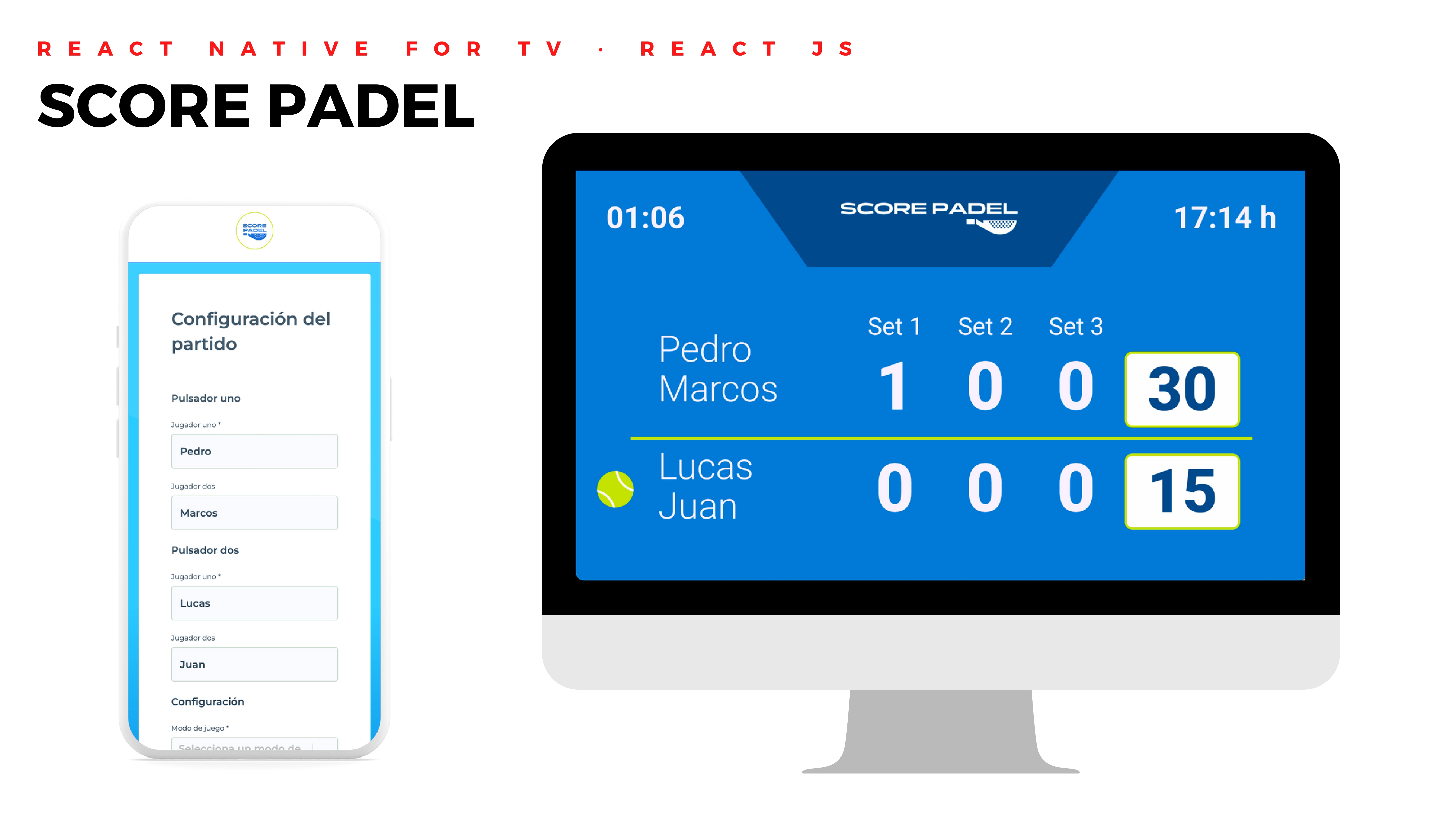 Image of Score Padel project